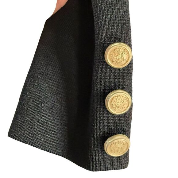 I Say Jacket Jenna Blazer 56938 XS Black Classic Gothic Witchy - Picture 3 of 8